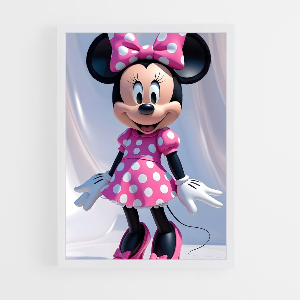 ap-minnie mouse-11 cadre Blanc