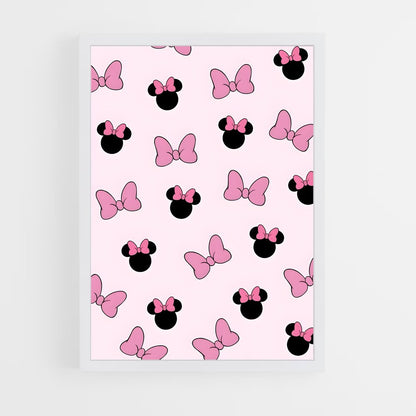 ap-minnie mouse-3 cadre Blanc