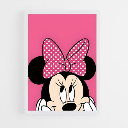 ap-minnie mouse-8 cadre Blanc