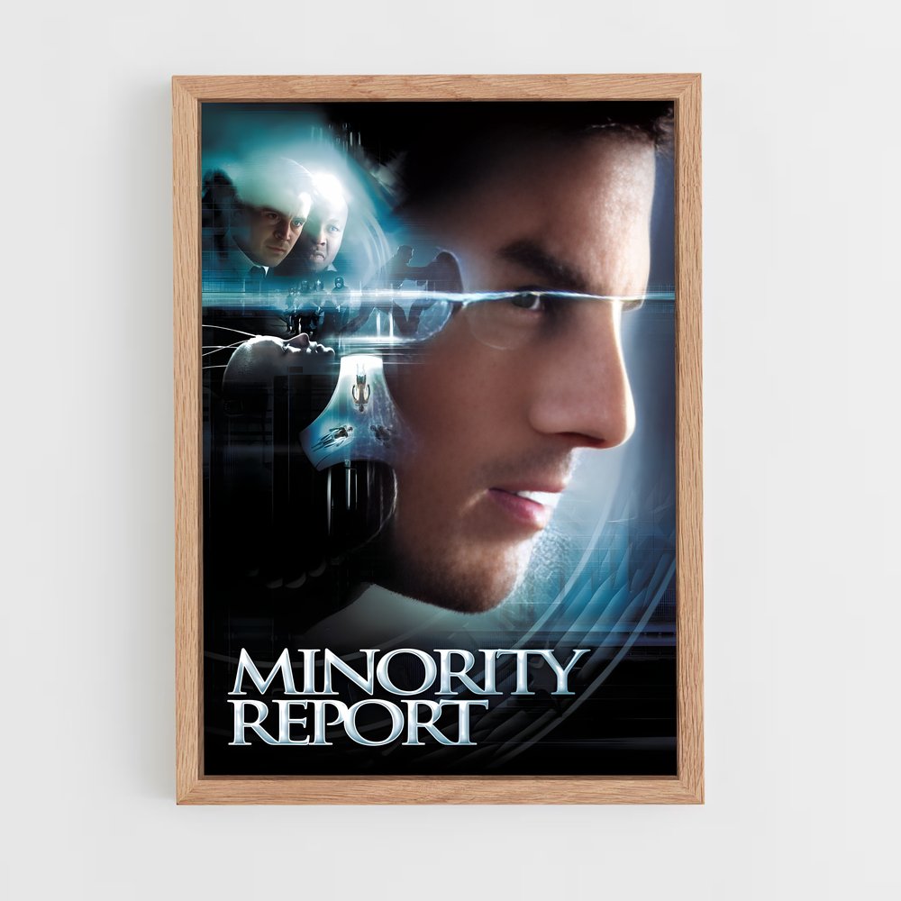 ap-minority report-2 cadre Bois clair