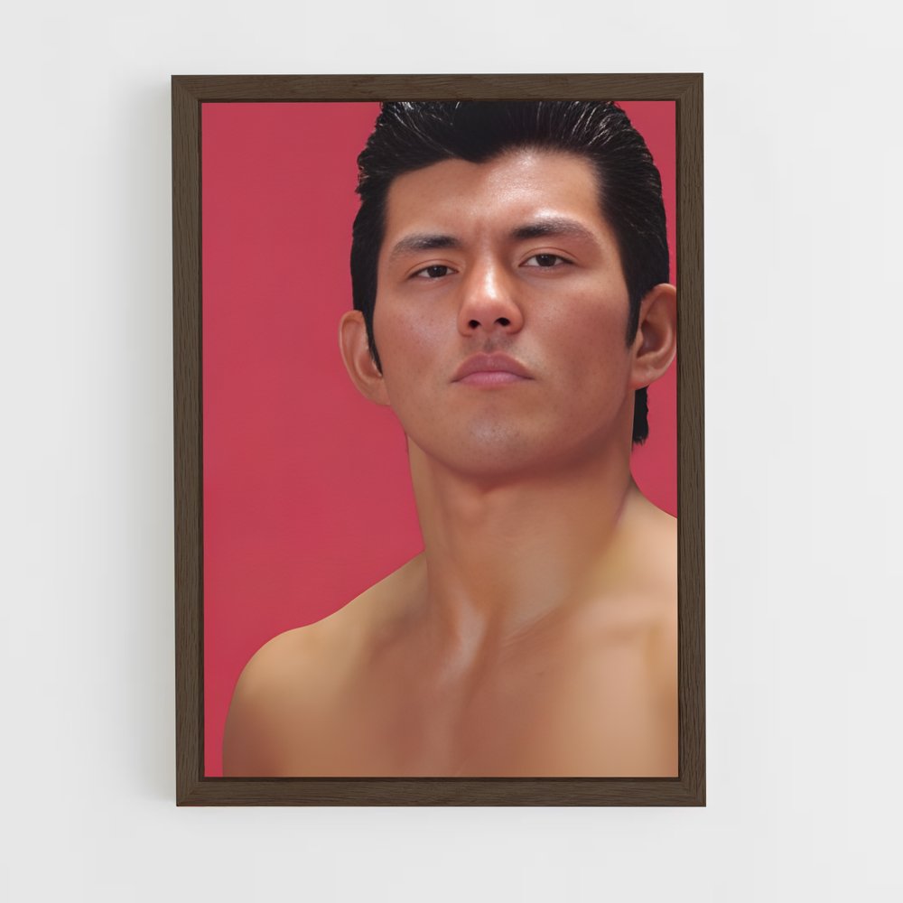 ap-minoru suzuki-2 cadre Bois foncé