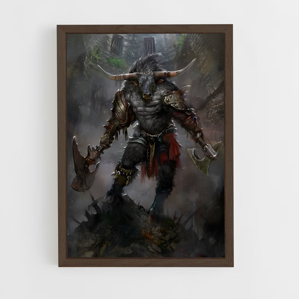 ap-minotaur-11 cadre Bois foncé