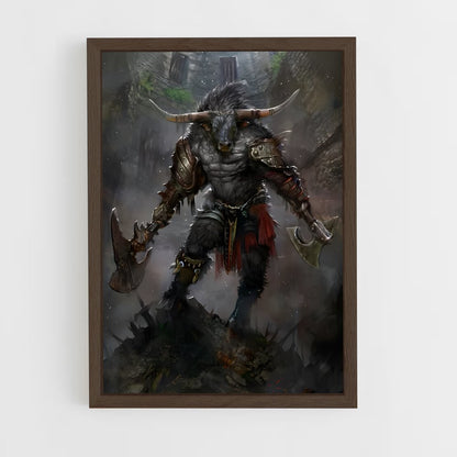 ap-minotaur-11 cadre Bois foncé