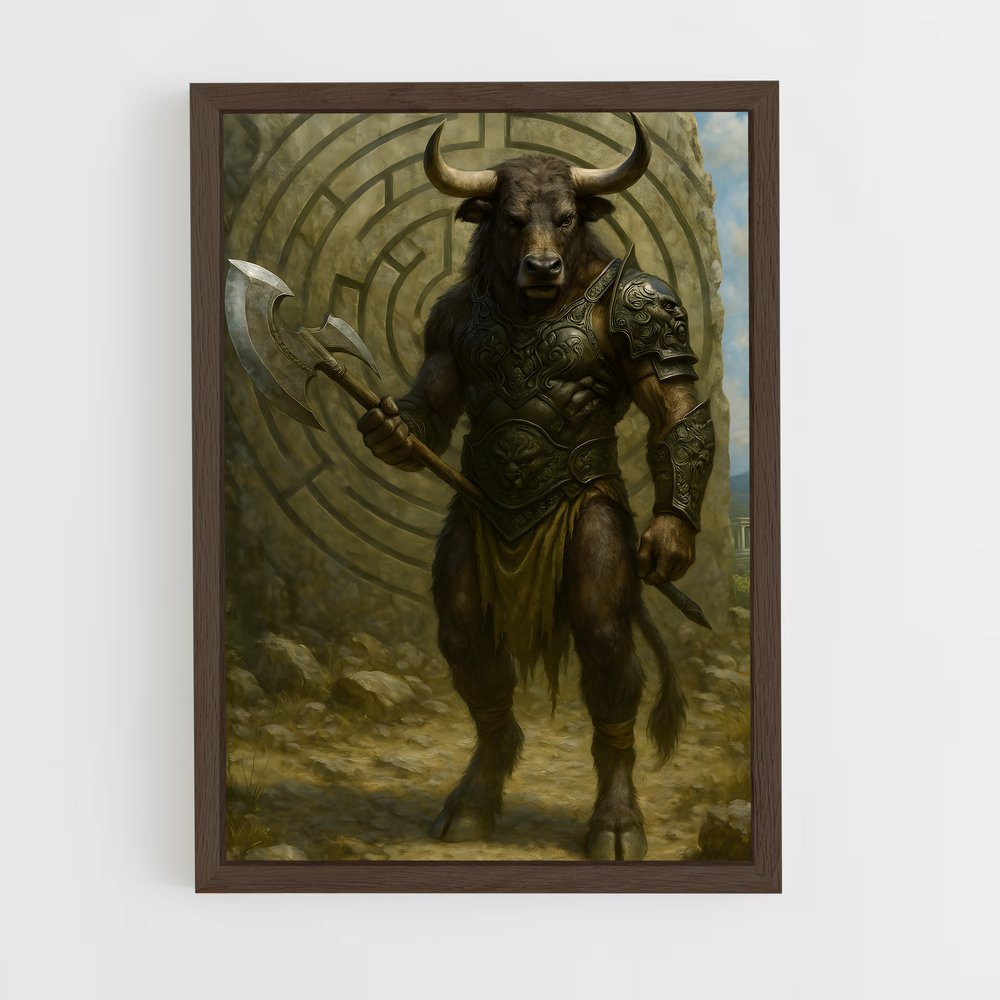 ap-minotaur-7 cadre Bois foncé