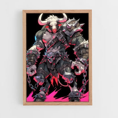 ap-minotaur-8 cadre Bois clair