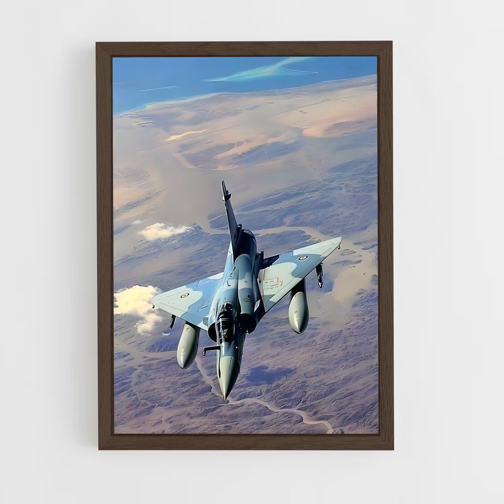 ap-mirage 2000-1 cadre Bois foncé