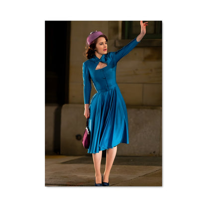 Poster Midge en Bleu