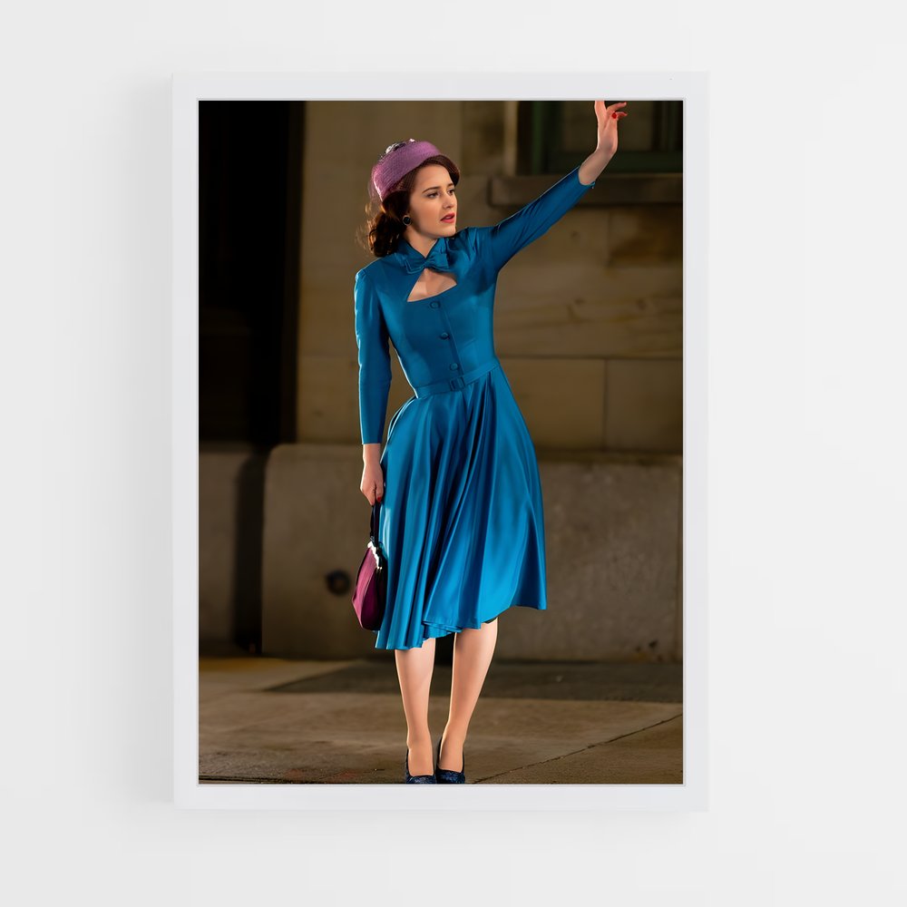 ap-miriam midge maisel-6 cadre Blanc