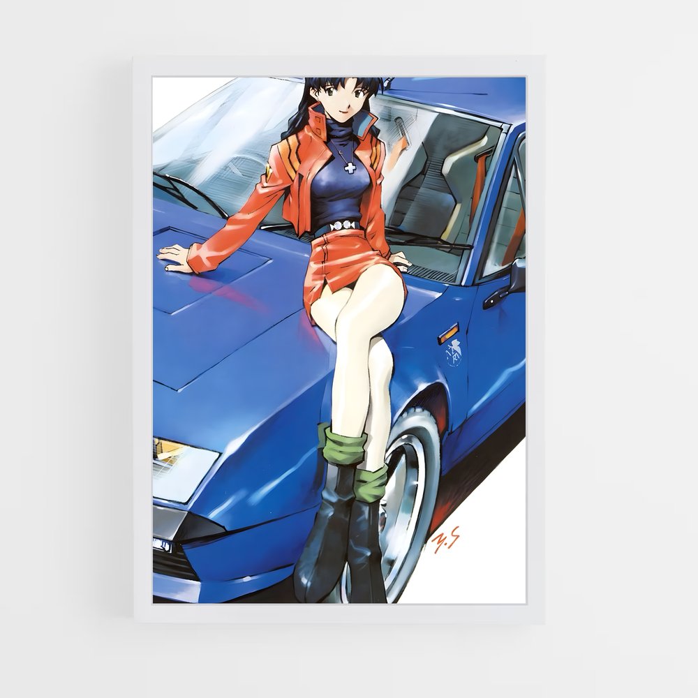 ap-misato katsuragi-4 cadre Blanc