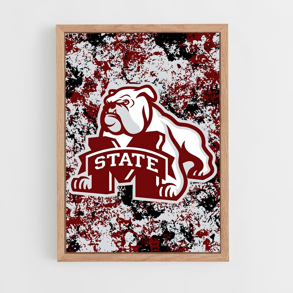 ap-mississippi state bulldogs-2 cadre Bois clair