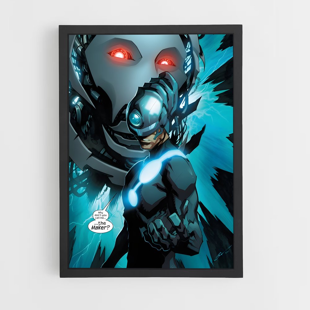 ap-mister fantastic reed richards-3 cadre Noir