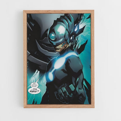 ap-mister fantastic reed richards-9 cadre Bois clair