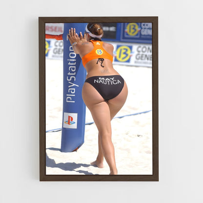 ap-misty may-treanor-1 cadre Bois foncé