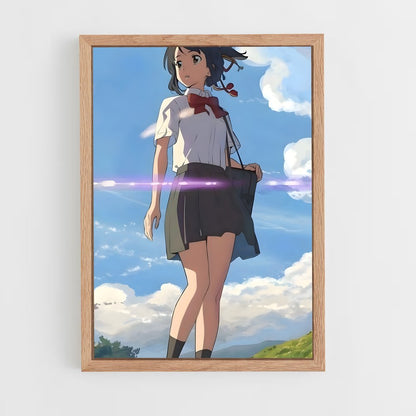 ap-mitsuha miyamizu-1 cadre Bois clair