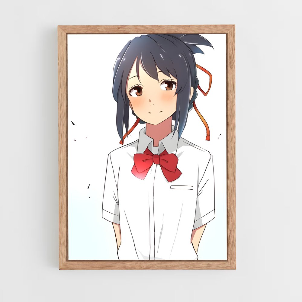 ap-mitsuha miyamizu-3 cadre Bois clair