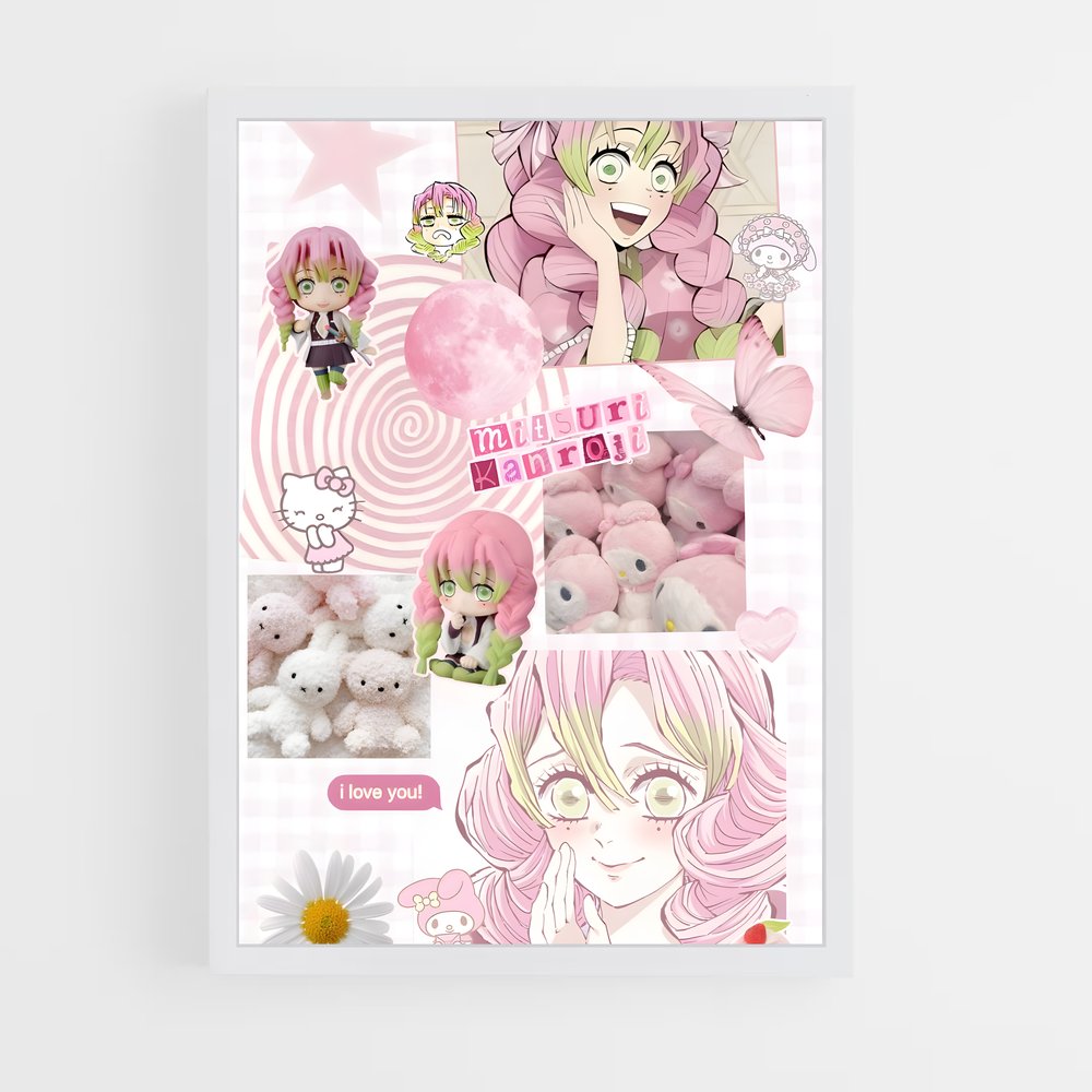 ap-mitsuri kanroji-2 cadre Blanc