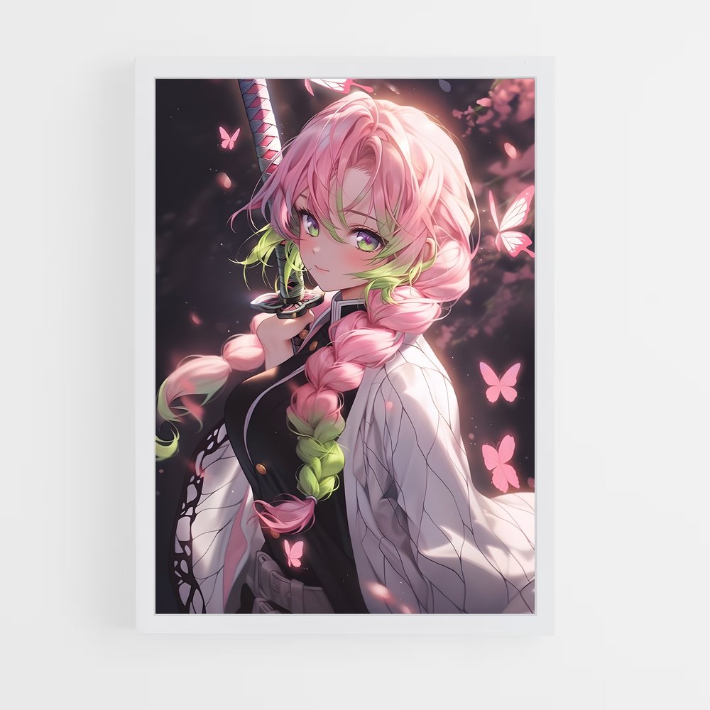 ap-mitsuri kanroji-4 cadre Blanc