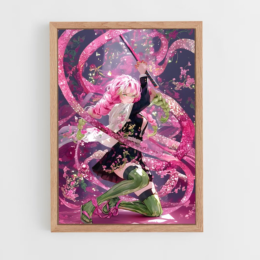 ap-mitsuri kanroji-6 cadre Bois clair