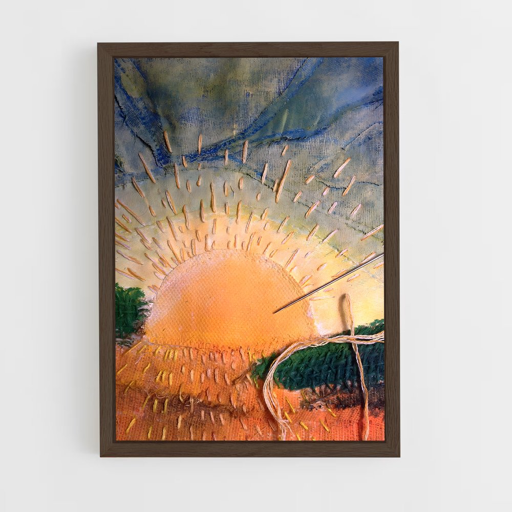 ap-mixed media-1 cadre Bois foncé