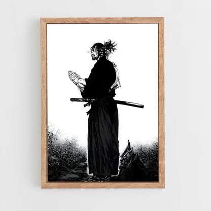 ap-miyamoto musashi-1 cadre Bois clair