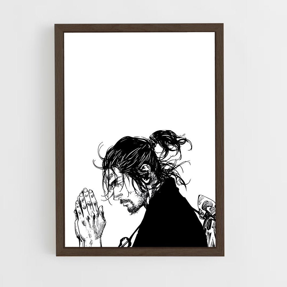 ap-miyamoto musashi-2 cadre Bois foncé