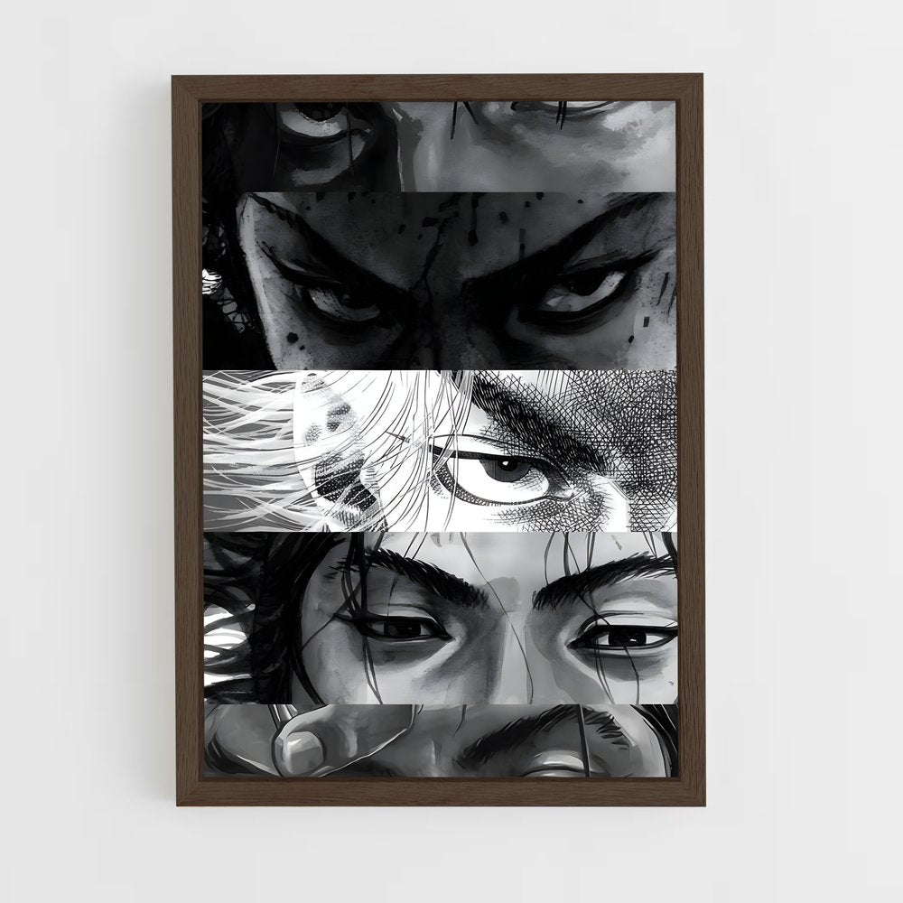 ap-miyamoto musashi-4 cadre Bois foncé