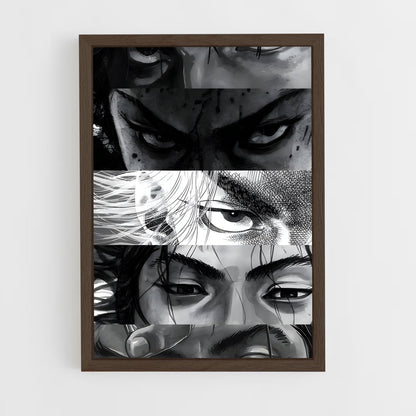 ap-miyamoto musashi-4 cadre Bois foncé