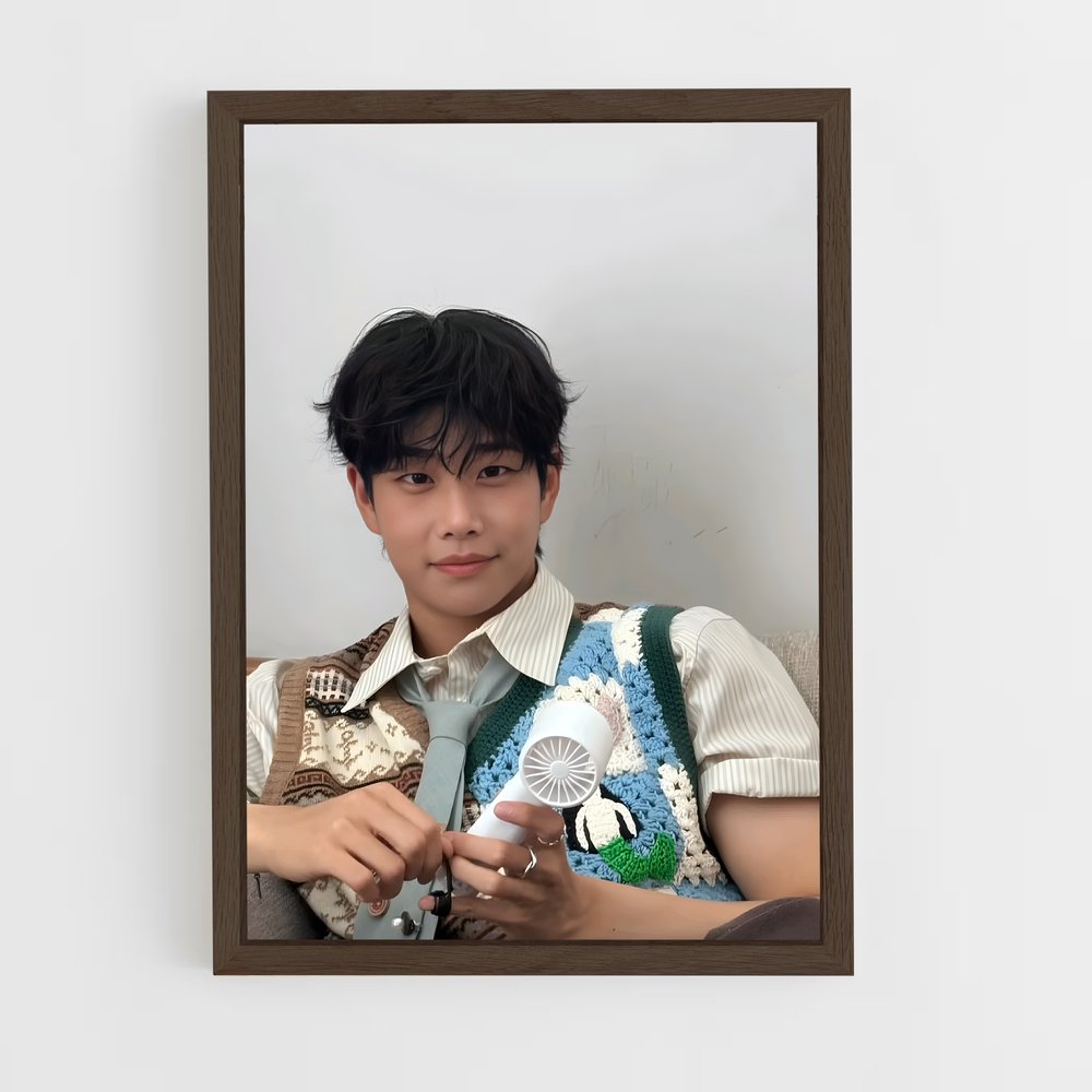 ap-mj-9 cadre Bois foncé