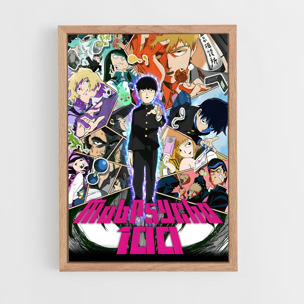 ap-mob psycho 100-1 cadre Bois clair