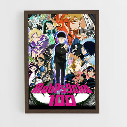 ap-mob psycho 100-1 cadre Bois foncé