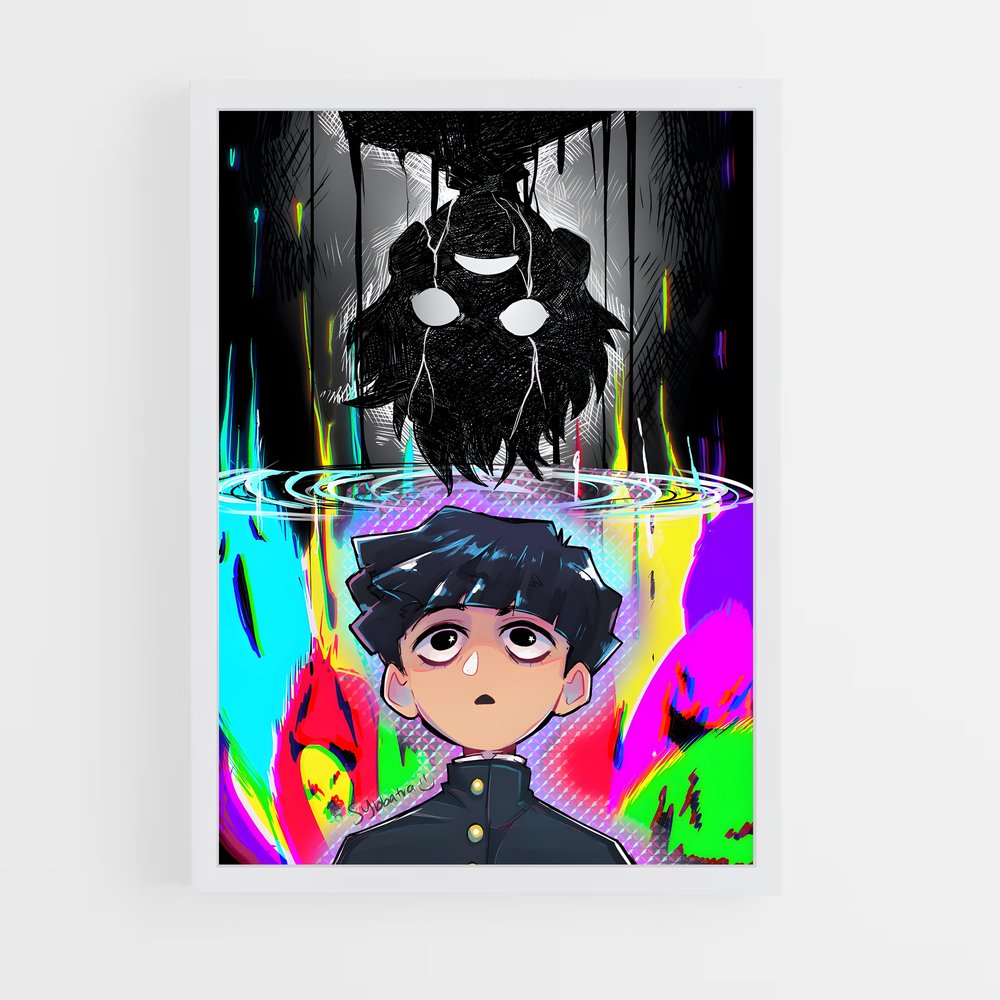 ap-mob psycho 100-5 cadre Blanc