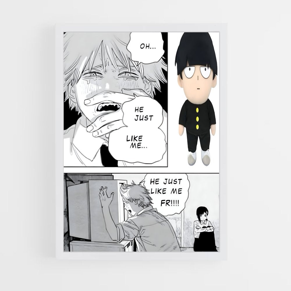 ap-mob psycho 100-6 cadre Blanc
