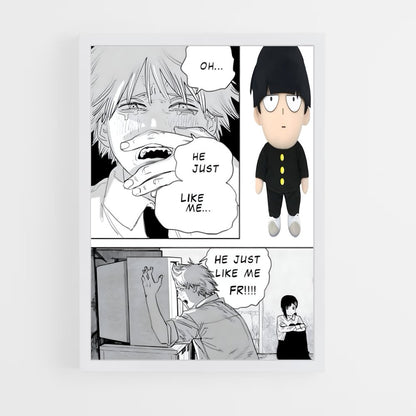 ap-mob psycho 100-6 cadre Blanc