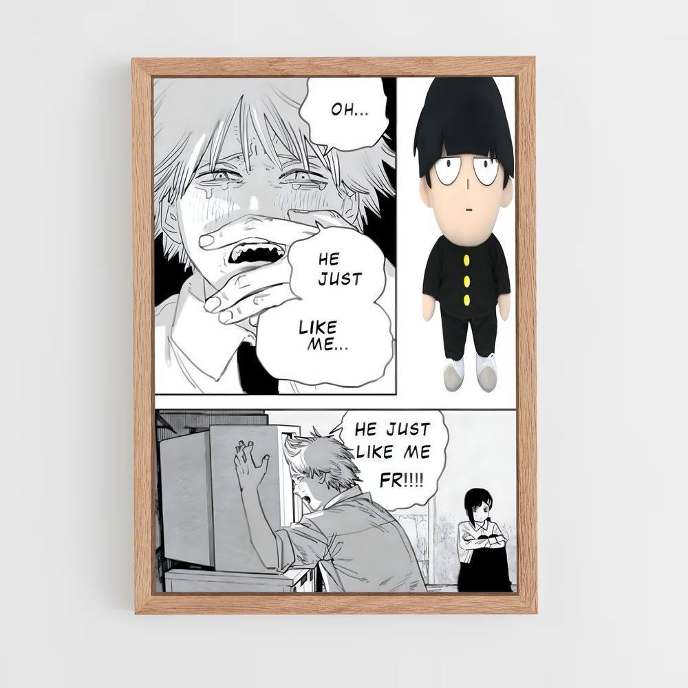 ap-mob psycho 100-6 cadre Bois clair