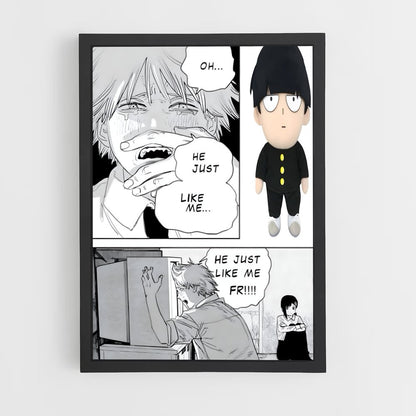 ap-mob psycho 100-6 cadre Noir