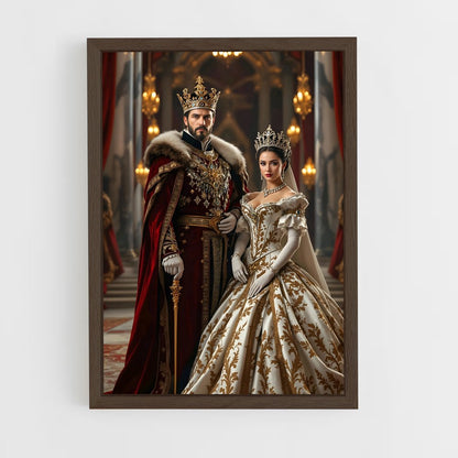 ap-modern royalty-6 cadre Bois foncé