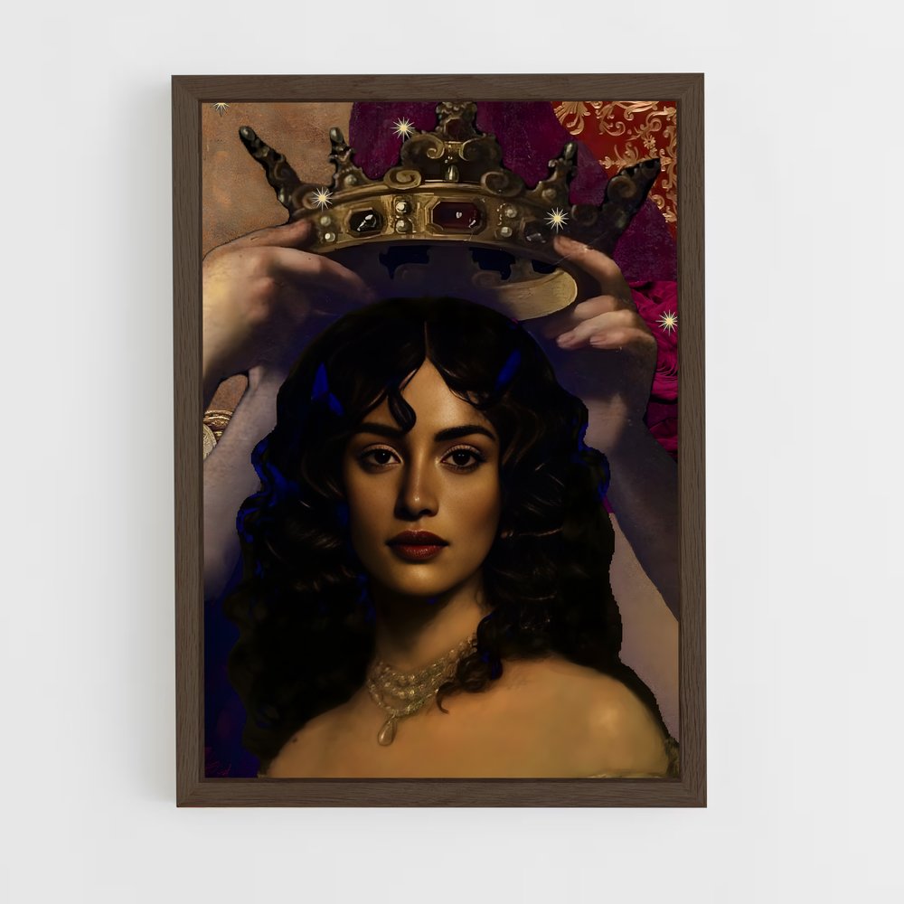 ap-modern royalty-8 cadre Bois foncé