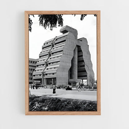 ap-modernist architecture-2 cadre Bois clair