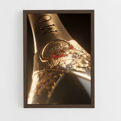 ap-moet chandon-6 cadre Bois foncé