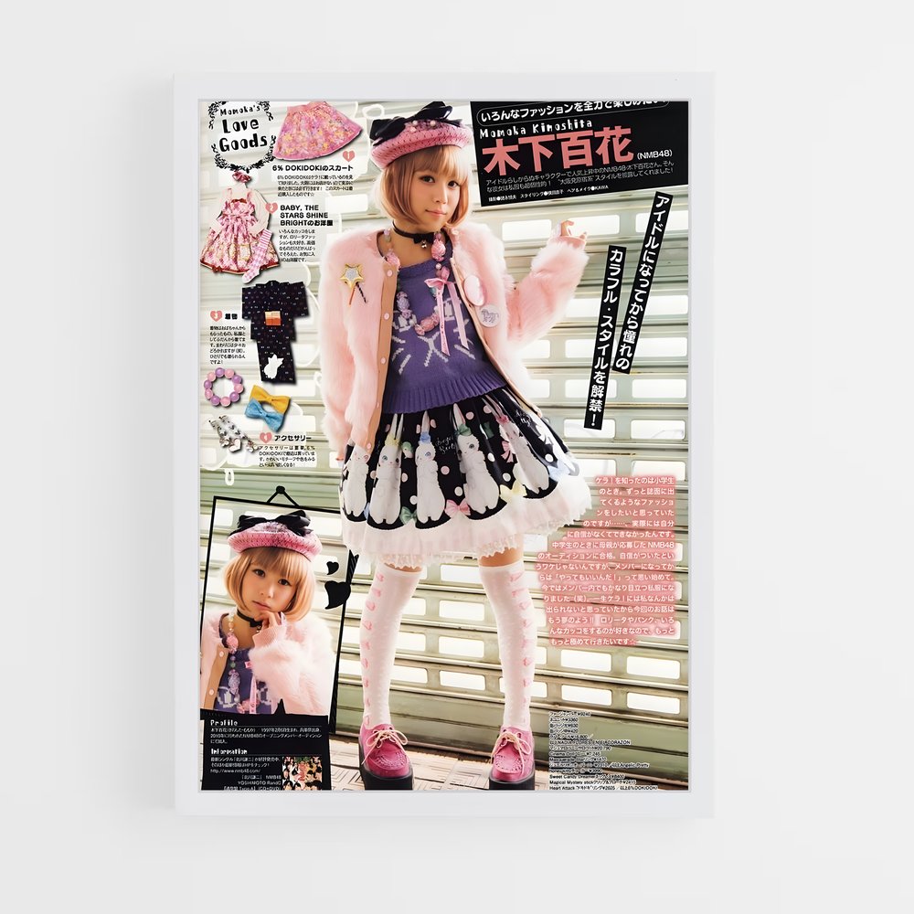 ap-momoka kinoshita-1 cadre Blanc