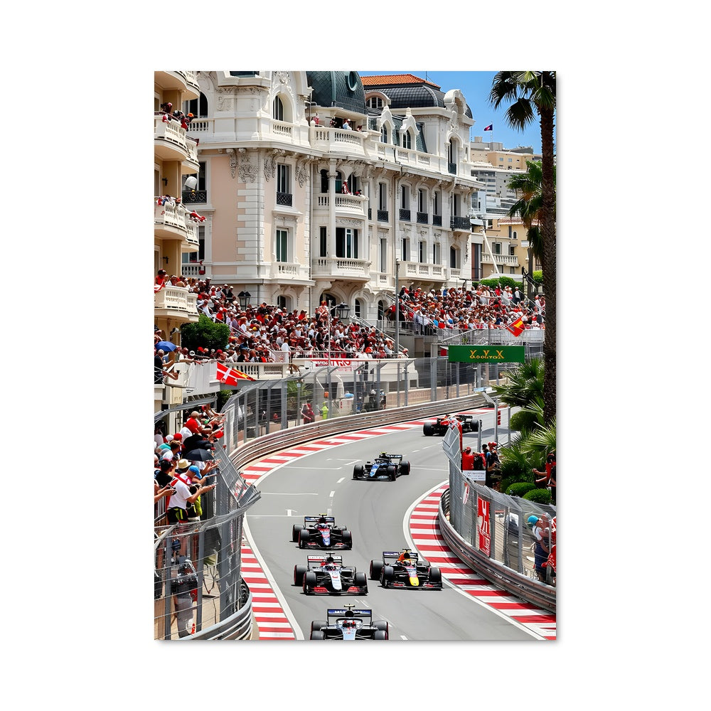 Poster Monaco Racing Legends
