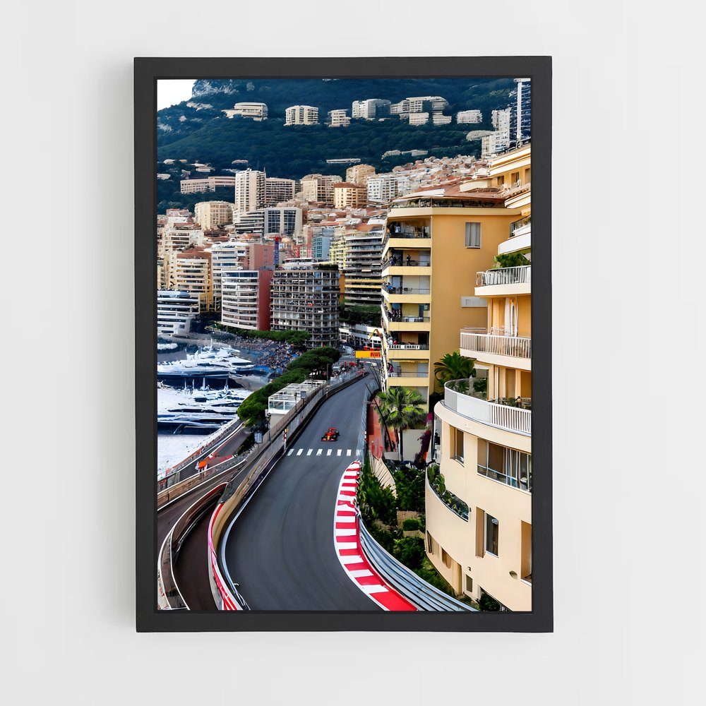 ap-monaco grand prix-4 cadre Noir