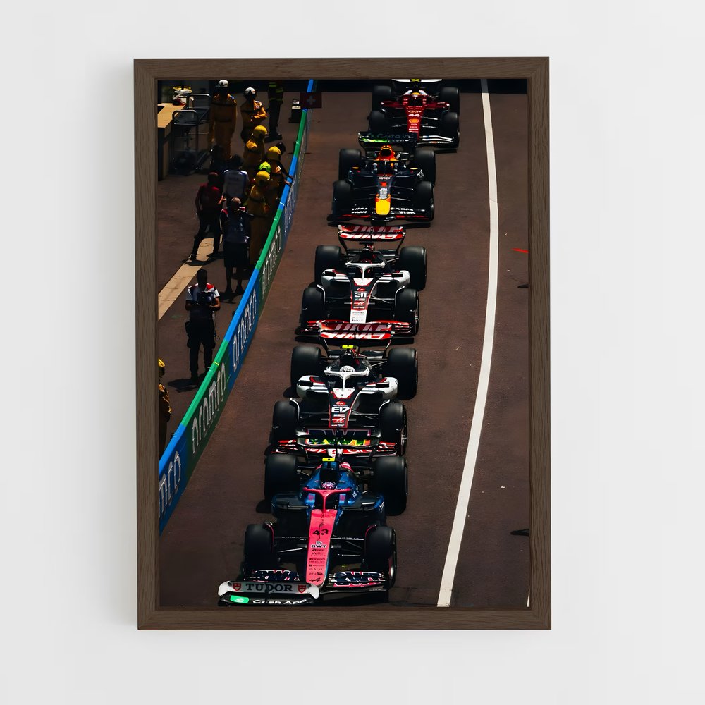 ap-monaco grand prix-6 cadre Bois foncé