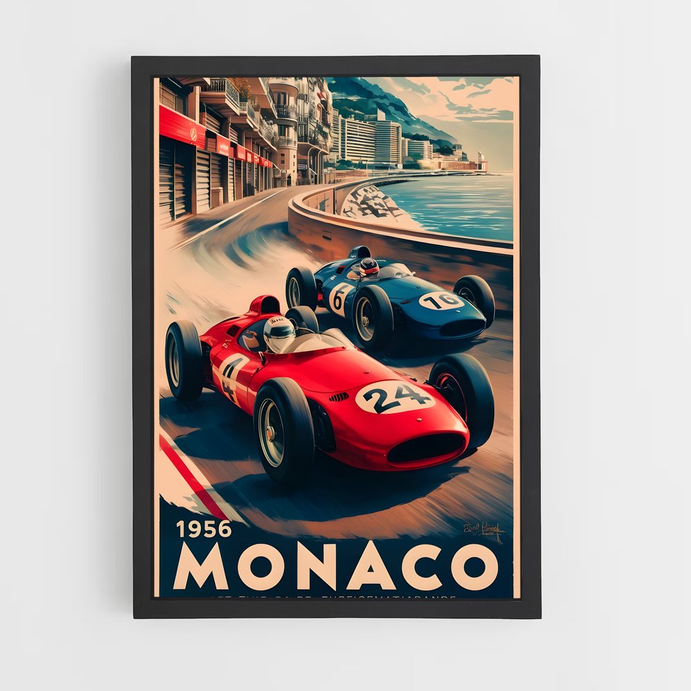 ap-monaco grand prix-8 cadre Noir