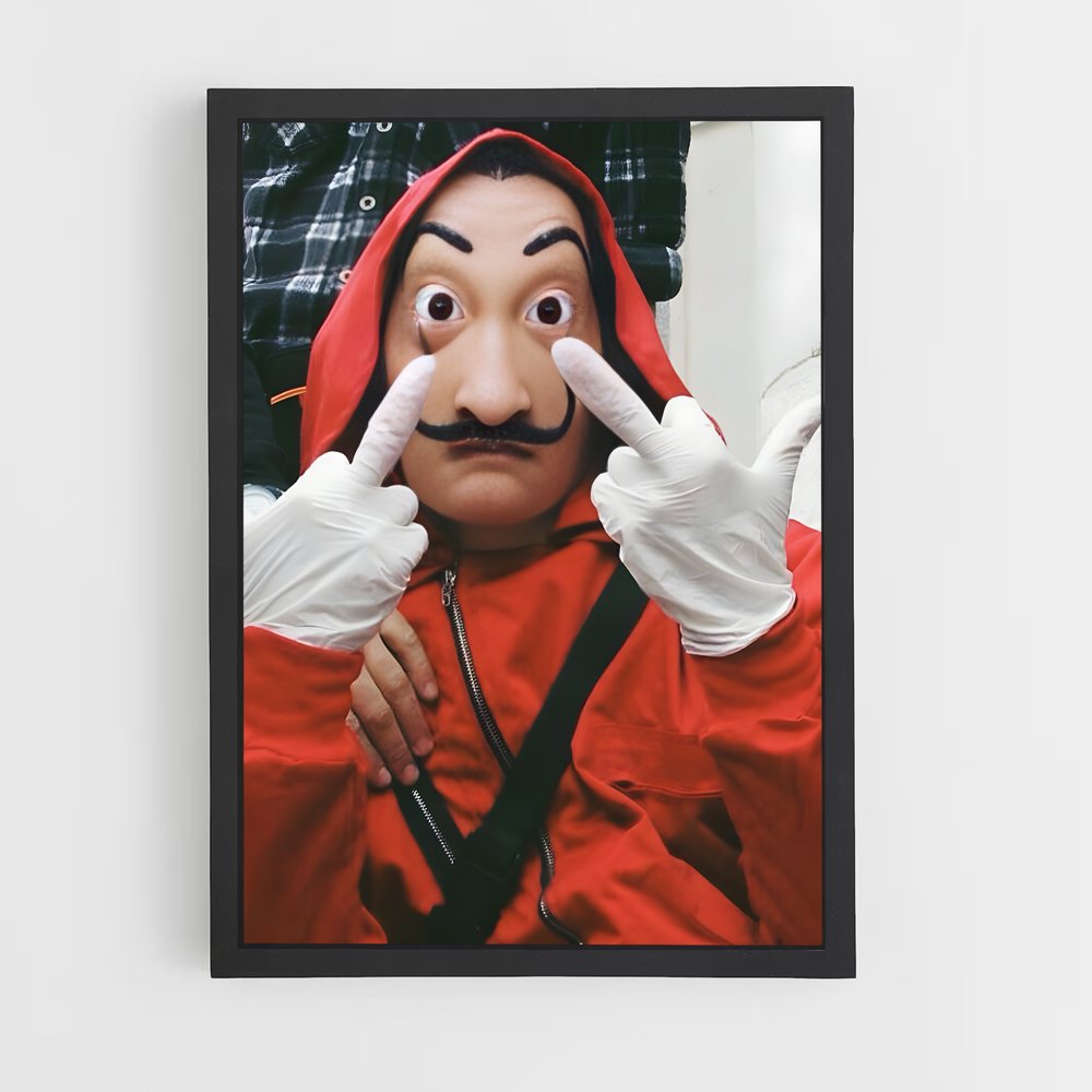 ap-money heist la casa de papel-13 cadre Noir