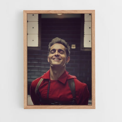 ap-money heist la casa de papel-14 cadre Bois clair