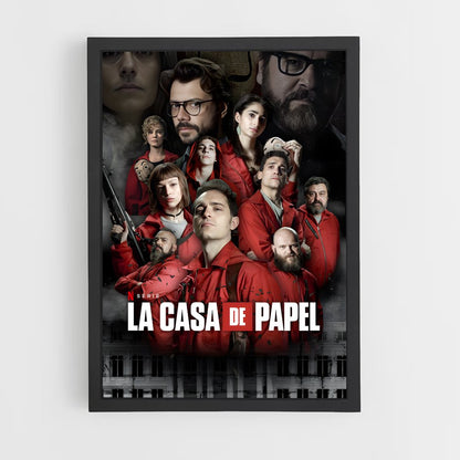 ap-money heist la casa de papel-9 cadre Noir