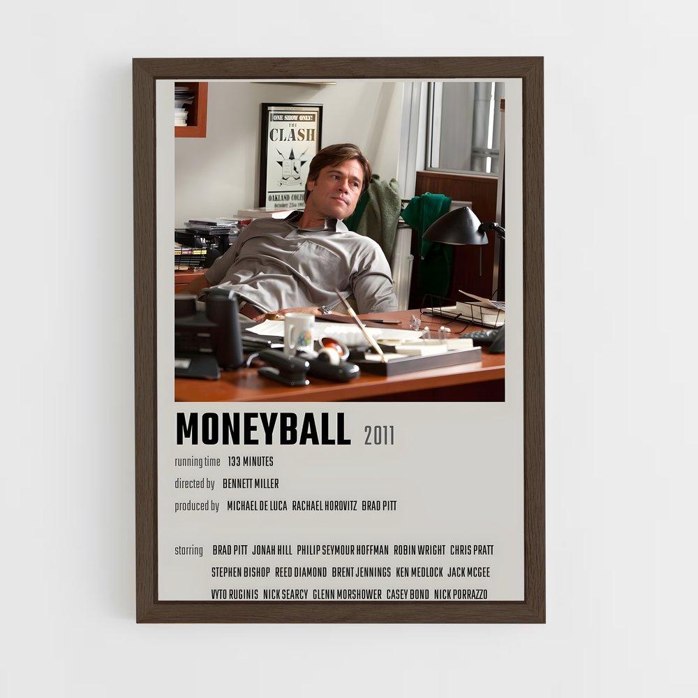 ap-moneyball-1 cadre Bois foncé