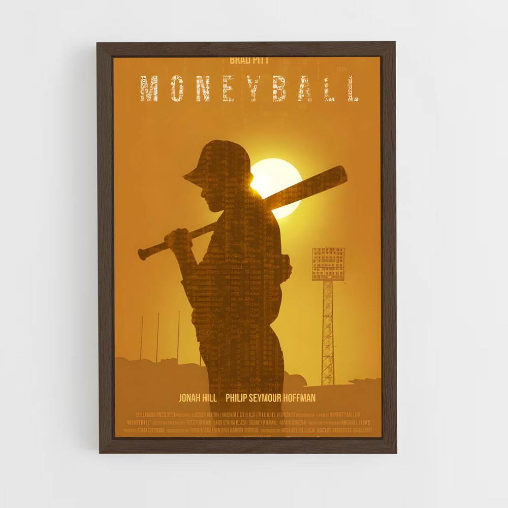 ap-moneyball-7 cadre Bois foncé