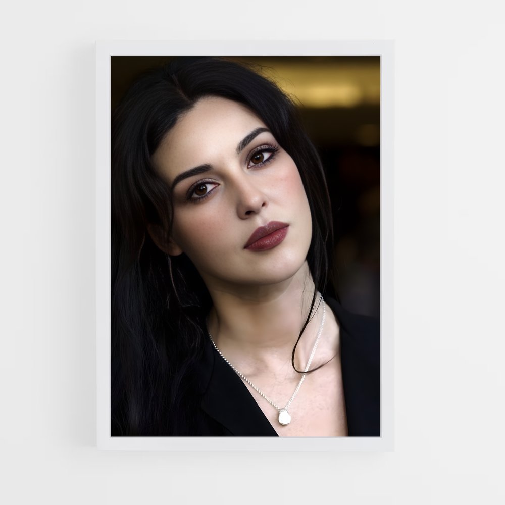 ap-monica bellucci-4 cadre Blanc